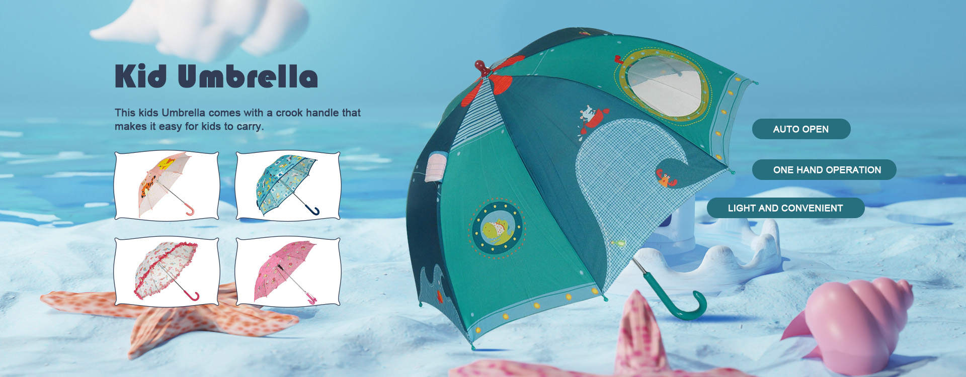 Guarda-chuva infantil