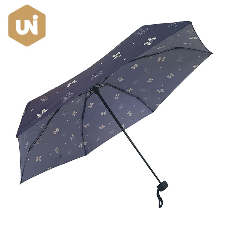 5 guarda-chuva compacto aberto manual dobrável