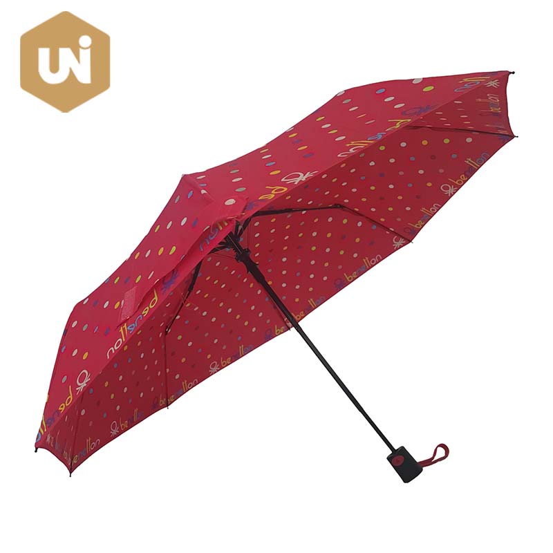 Guarda-chuva automático dobrável para senhora