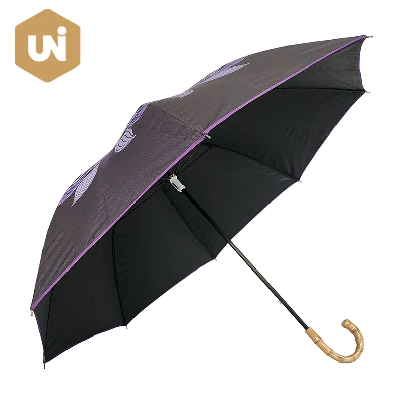 Guarda-chuva de madeira adulto aberto manual